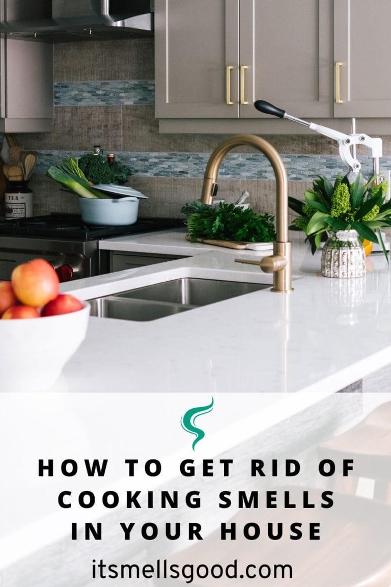 How to get rid of cooking smells in your house or apartment