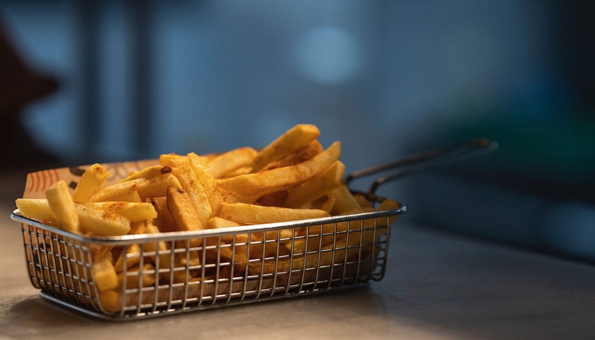 deep fried potato - my house smells like deep fryer