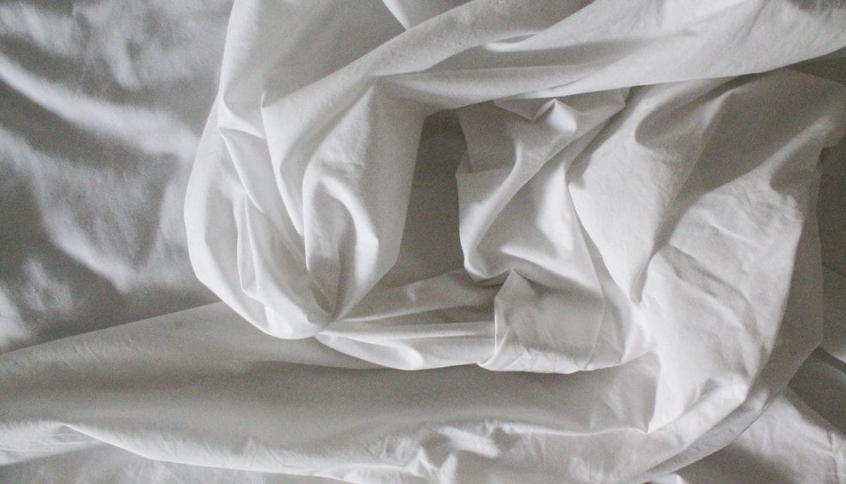 wrinkled sheets
